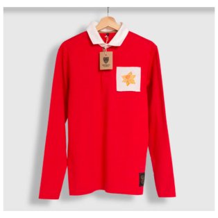 Wales Daffodil Home Retro Rugby Jersey