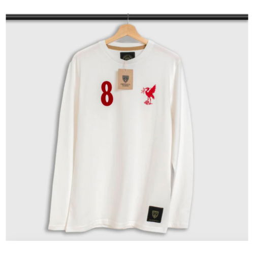 Steven Gerrard The Bird White 8 Long Sleeves