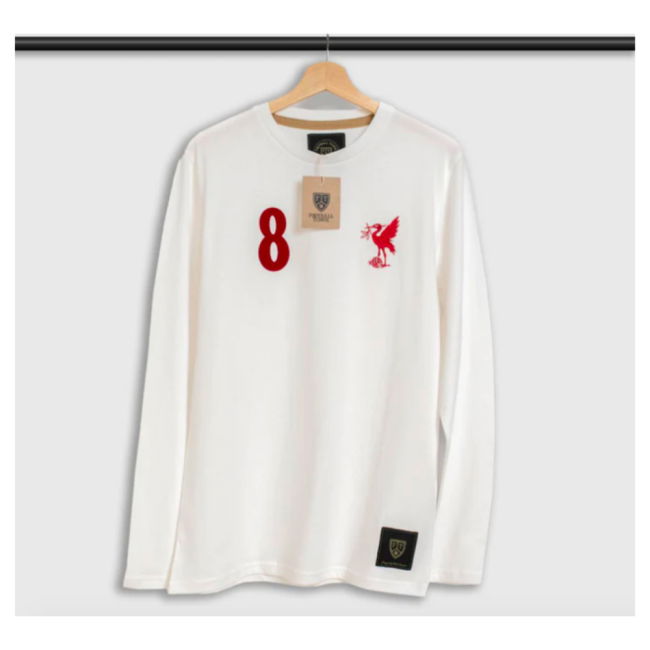 Steven Gerrard The Bird White 8 Long Sleeves