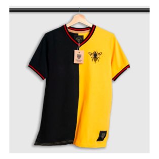 The Black Wasp Home Retro Football Shirt
