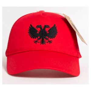Albania Shqiponje Trucker Cap (Red)