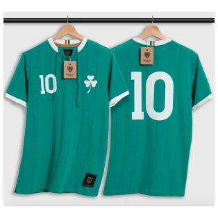 Ireland Retro Shirt Keane with Laces The Green Army
