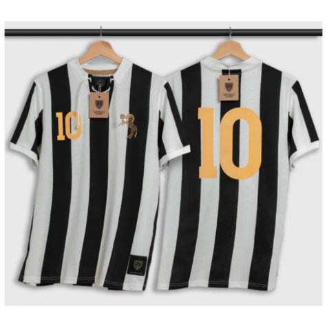 Turin Del Piero Retro Shirt with Laces La Zebra