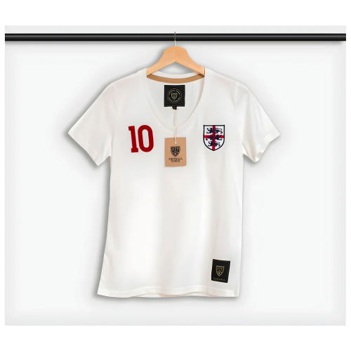 England The Lions Cross 10 Retro Shirt (Womens)