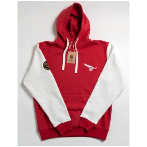 The Cannon Retro Football Hoodie (Red)