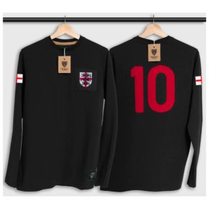 England The Lions Cross Black Number 10