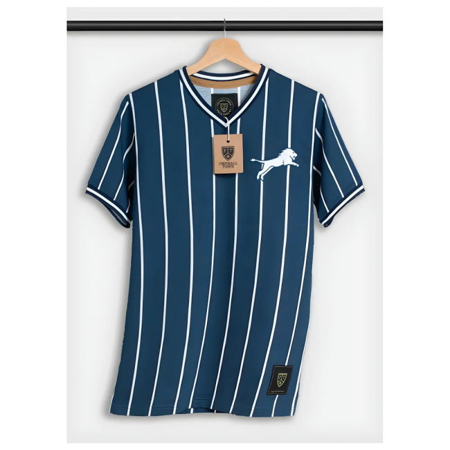 Millwall The Leaping Lion Home Retro Football Shirt
