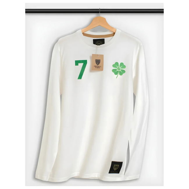Celtic The Clover 7 White Long Sleeves Shirt