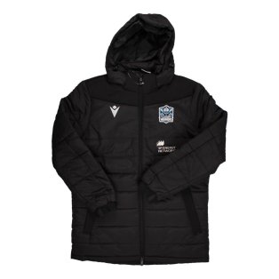 2023-2024 Glasgow Warriors Travel Padded Jacket (Black)