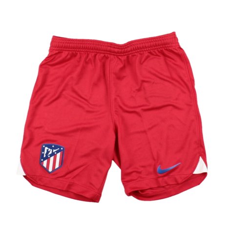 2023-2024 Atletico Madrid Home Shorts (Red) - Kids
