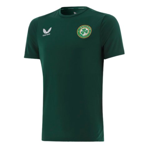 2023-2024 Republic of Ireland Players Travel T-Shirt (Botanical)