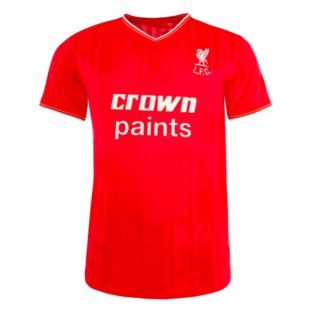 1986 Liverpool Crown Paints Home Shirt