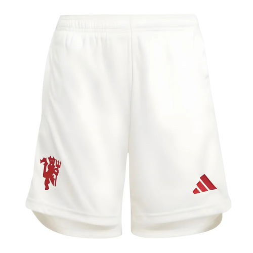 2023-2024 Man Utd Third Shorts (White) - Kids