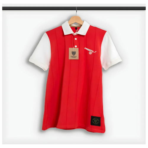 The Cannon Retro Polo Shirt (Red)