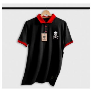 Orlando Pirates Polo Shirt The Skull
