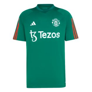 2023-2024 Man Utd Training Shirt (Green)