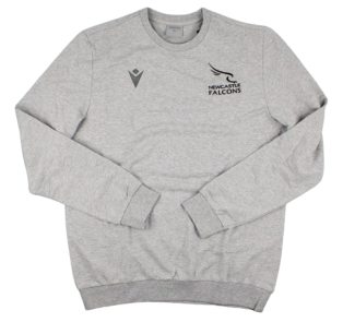 2023-2024 Newcastle Falcons Travel Leisure Sweatshirt (Grey)