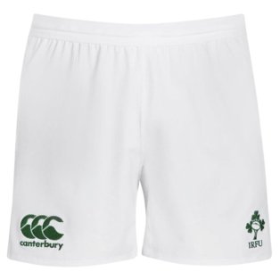 2015-2016 Ireland Vapordri Rugby Home Shorts (White)