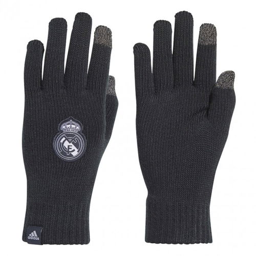 Real Madrid Adidas Gloves (Dark Grey)