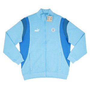 2023-2024 Man City FtblArchive Track Jacket (Light Blue)