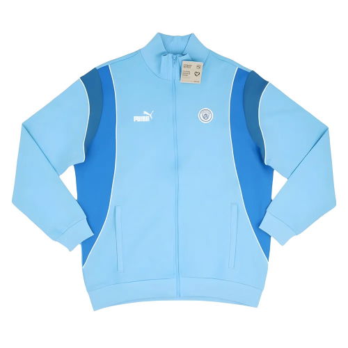 2023-2024 Man City FtblArchive Track Jacket (Light Blue)