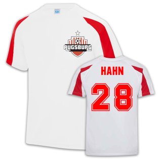 Andre Hahn Augsburg Sports Training Jersey (White)