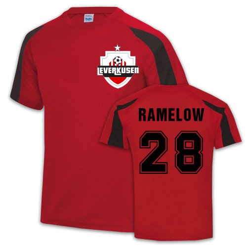 Bayer Leverkusen Sports Training Jersey (Carsten Ramelow 28)