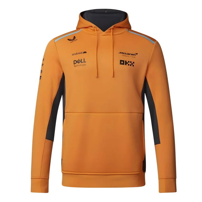 2024 McLaren Replica Hooded Sweat (Orange)