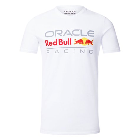 2024 Red Bull Racing Large Front Logo Tee (White)