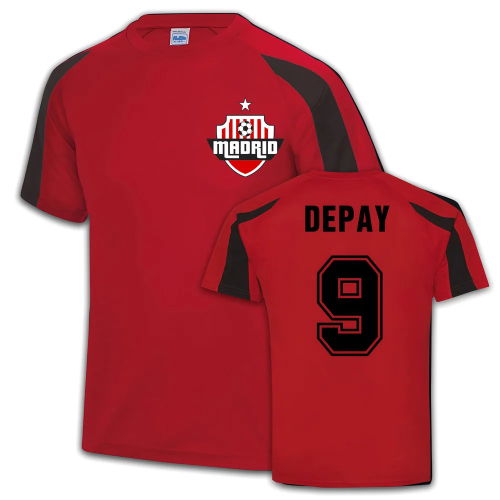 Atletico Madrid Sports Training Jersey (Memphis Depay 9)
