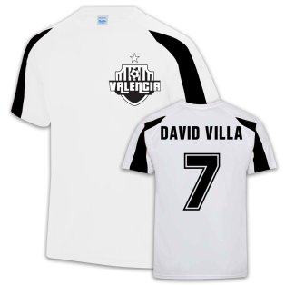 Valencia Sports Training Jersey (David Villa 7)