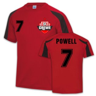 Daniel Powell Crewe Sports Training Jersey (Red)