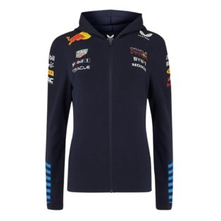2024 Red Bull Racing Team Full Zip Hoodie (Night Sky) - Womens