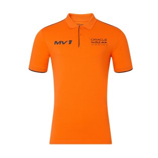 2024 Red Bull Racing Max Verstappen Polo Shirt (Orange)