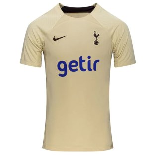 2023-2024 Tottenham Dri-Fit Strike Training Shirt (Team Gold)
