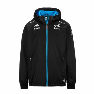 2024 Alpine Hooded Rain Jacket (Black)