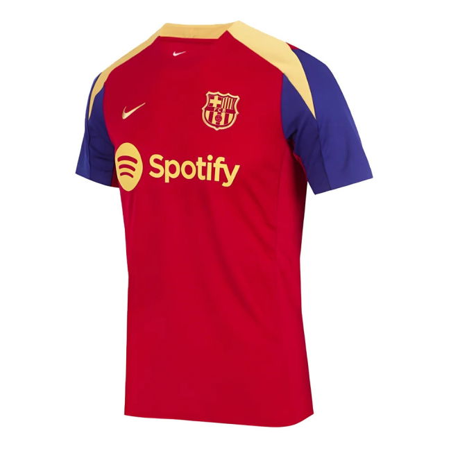 2023-2024 Barcelona Strike Training Shirt (Red)