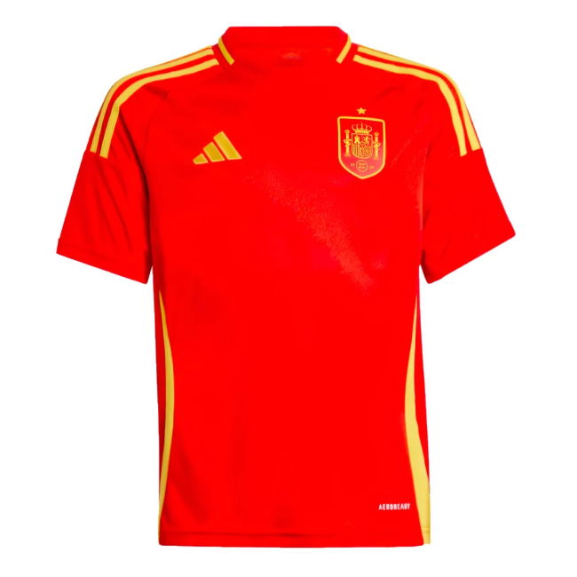 2024-2025 Spain Home Shirt (Kids) (Your Name)