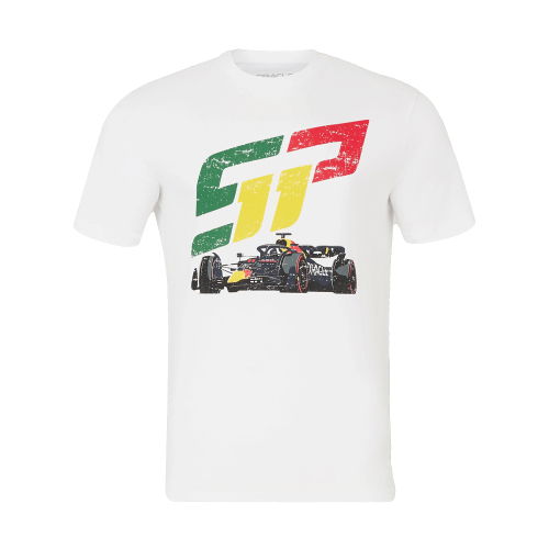 2024 Red Bull Racing Sergio Perez Race Car Tee (Bright White)