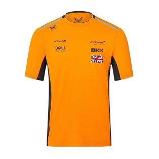 2024 McLaren Replica Set Up T-Shirt (Orange)