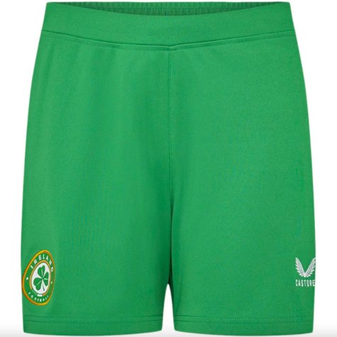 2023-2024 Ireland Away Shorts (White) - Kids