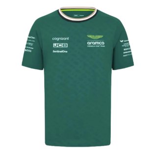 2024 Aston Martin Mens Team Tee (Green)