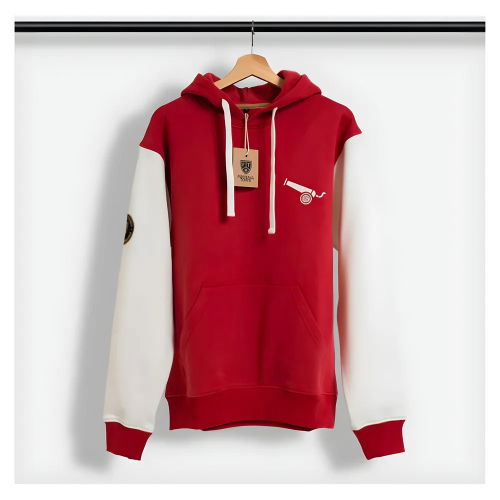Vintage Arsenal Hoodie (Red)