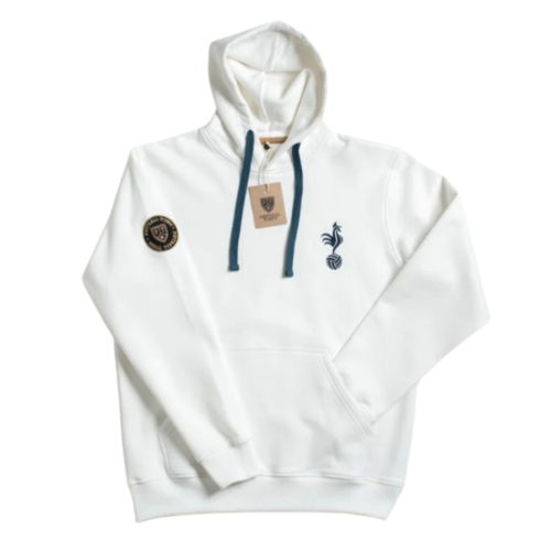 Vintage Tottenham Hoodie (White)