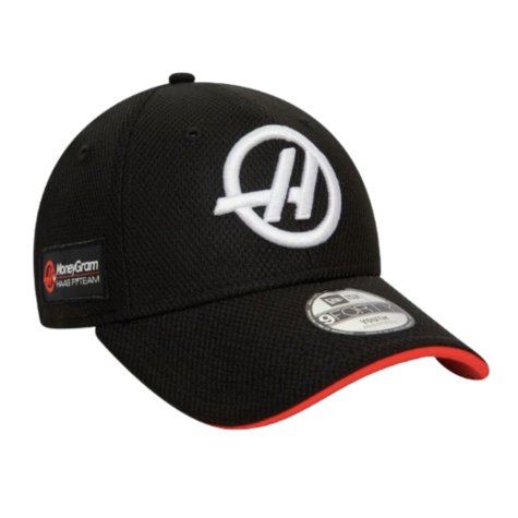 2024 Haas Team 9Forty Kids Cap (Black) - Youth