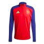 2024-2025 Spain Training Top (Red)