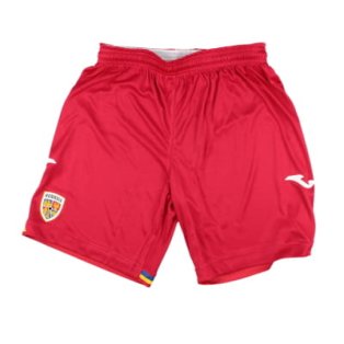 2023-2024 Romania Home Shorts (Red)