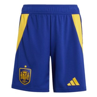 2024-2025 Spain Home Shorts (Blue) - Kids