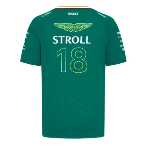 2024 Aston Martin Lance Stroll Team Tee (Green)