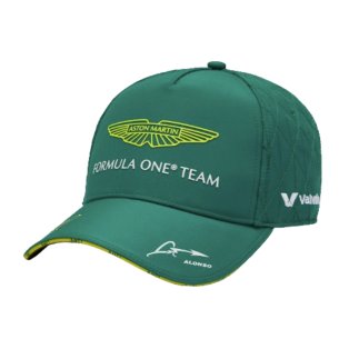 2024 Aston Martin Fernando Alonso Team Cap (Green) - Kids